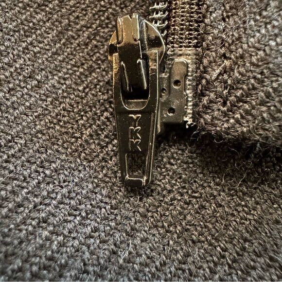 Commission Roadhouse Wool Gabardine Blazer‎ Black Unisex Small Detachable Vest - Picture 13 of 16